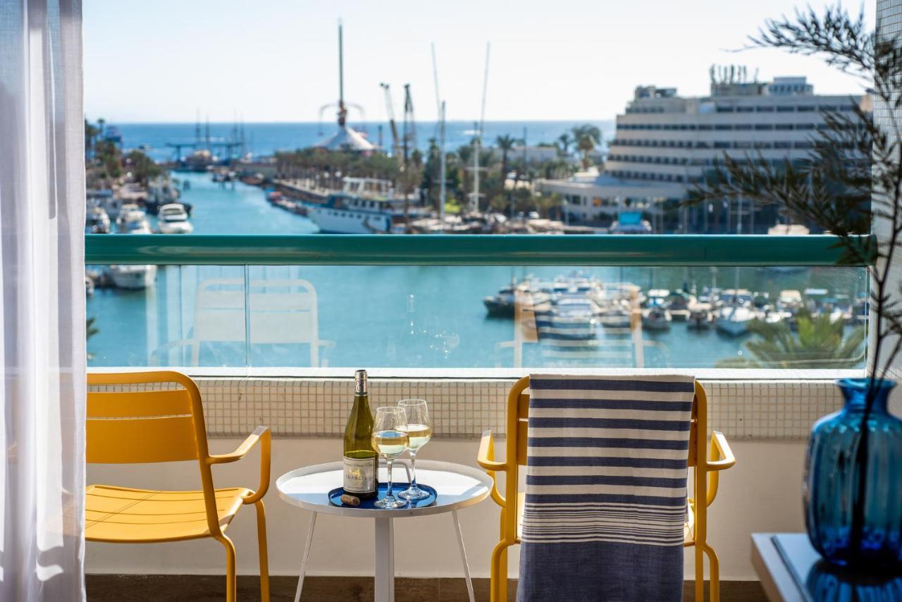 Vert Hotel Eilat By Afi Hotels Exterior foto View of the marina from the hotel